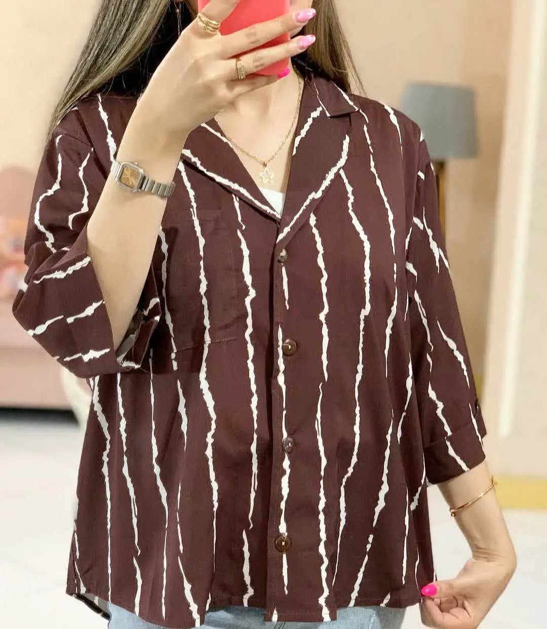 نام: شومیز مانتویی پرنسا
