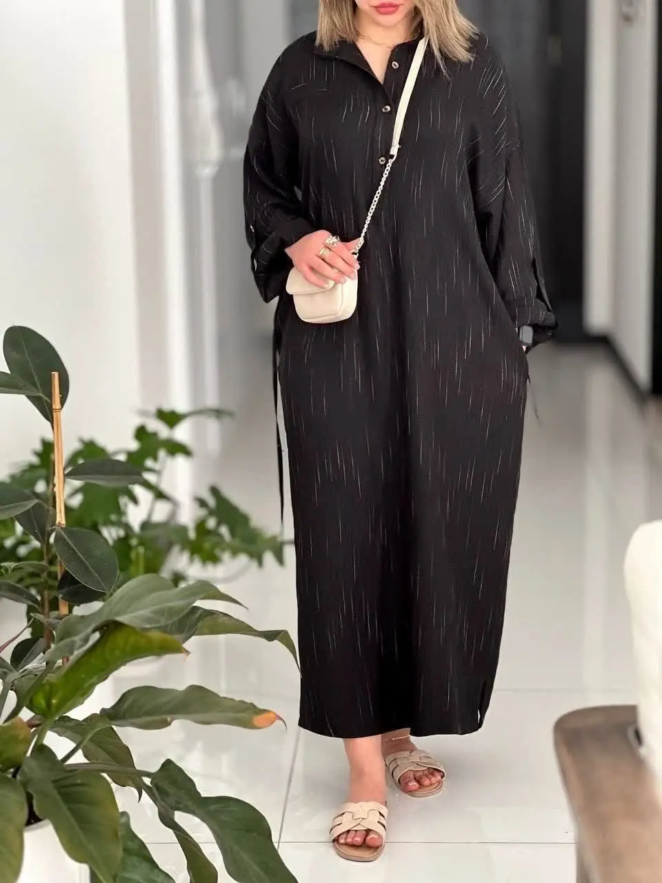 👚نام: کفتان همراه کمربند سفید
