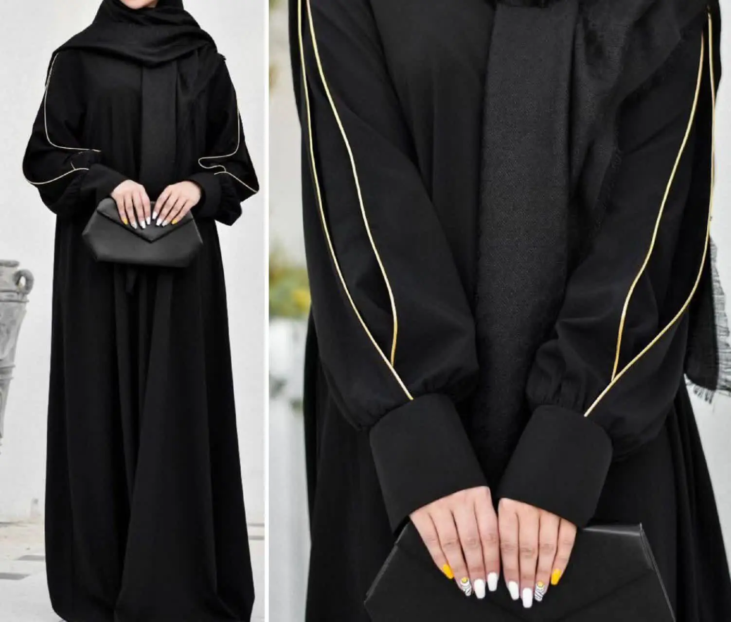 💞عبا استین مغزی دوزی شده خاص💞
