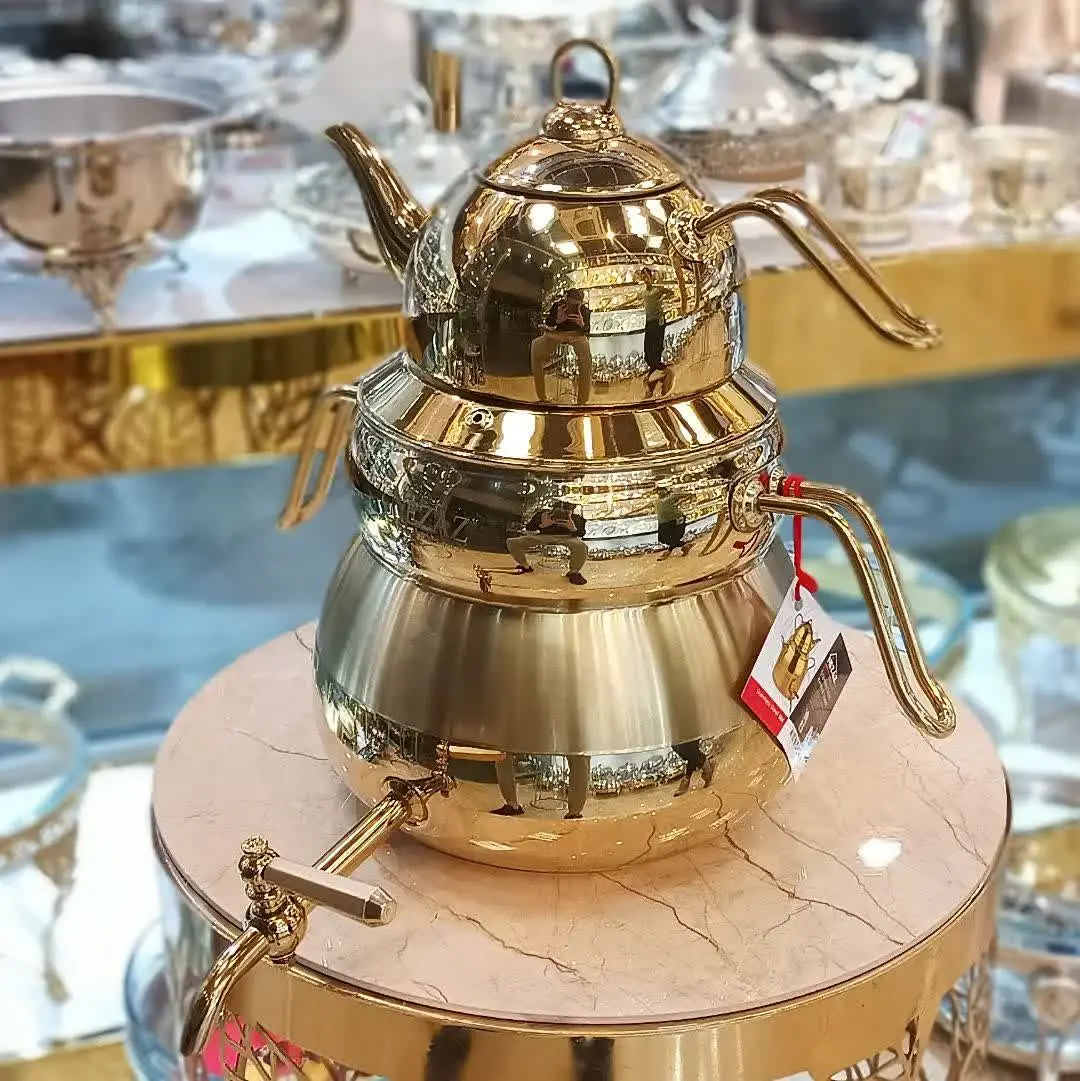 کتری قوری‌های طلایی نزاز
