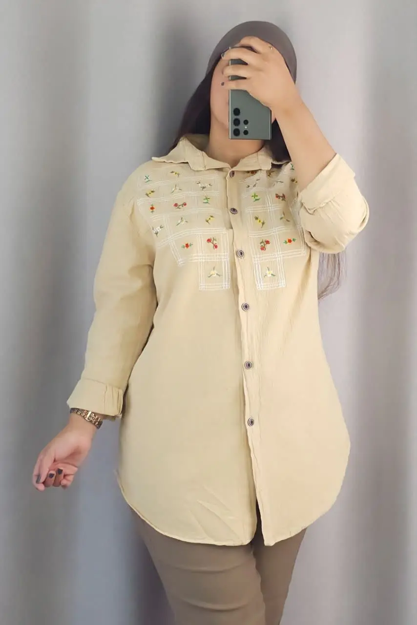 🖋نام: تونیک مانتویی ترنج
