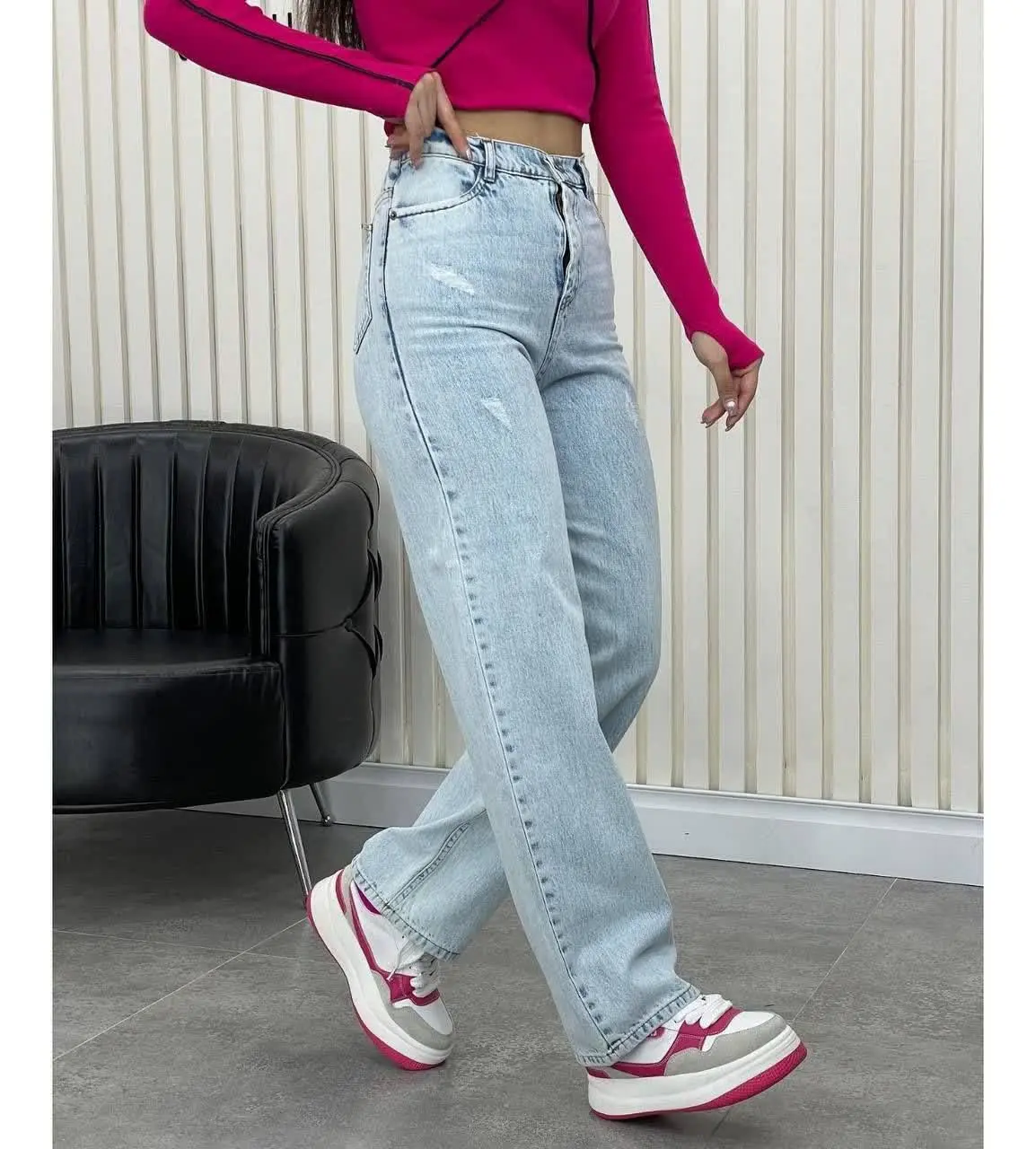 👚 نام: شلوار بگ بلند
