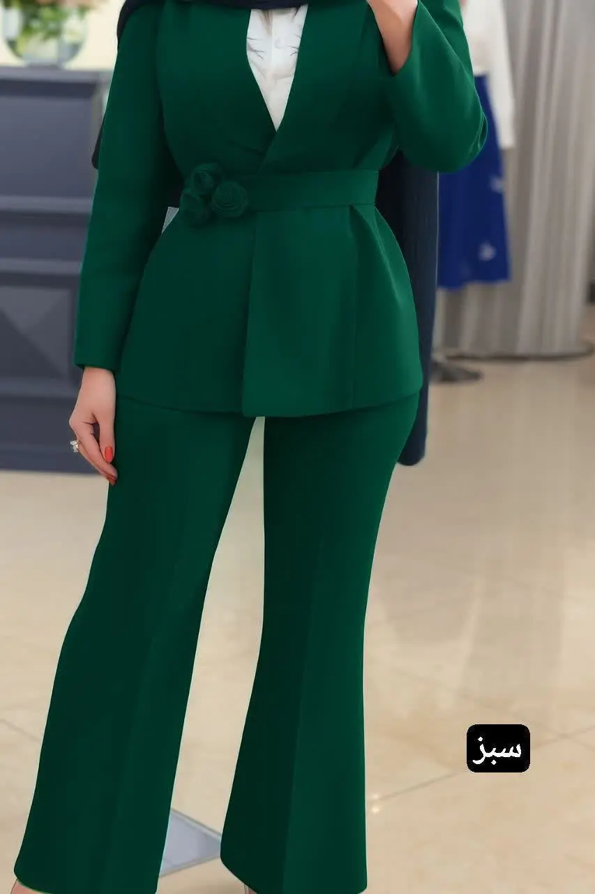 👚 نام: کت شلوار گل رز ✅