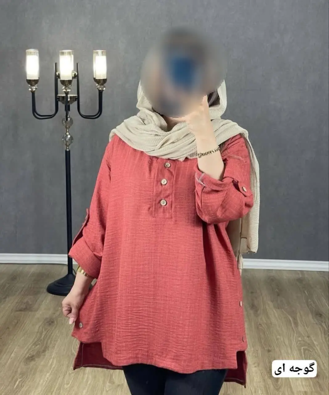 ❤️نام: تونیک مانتویی مدل نیایش
