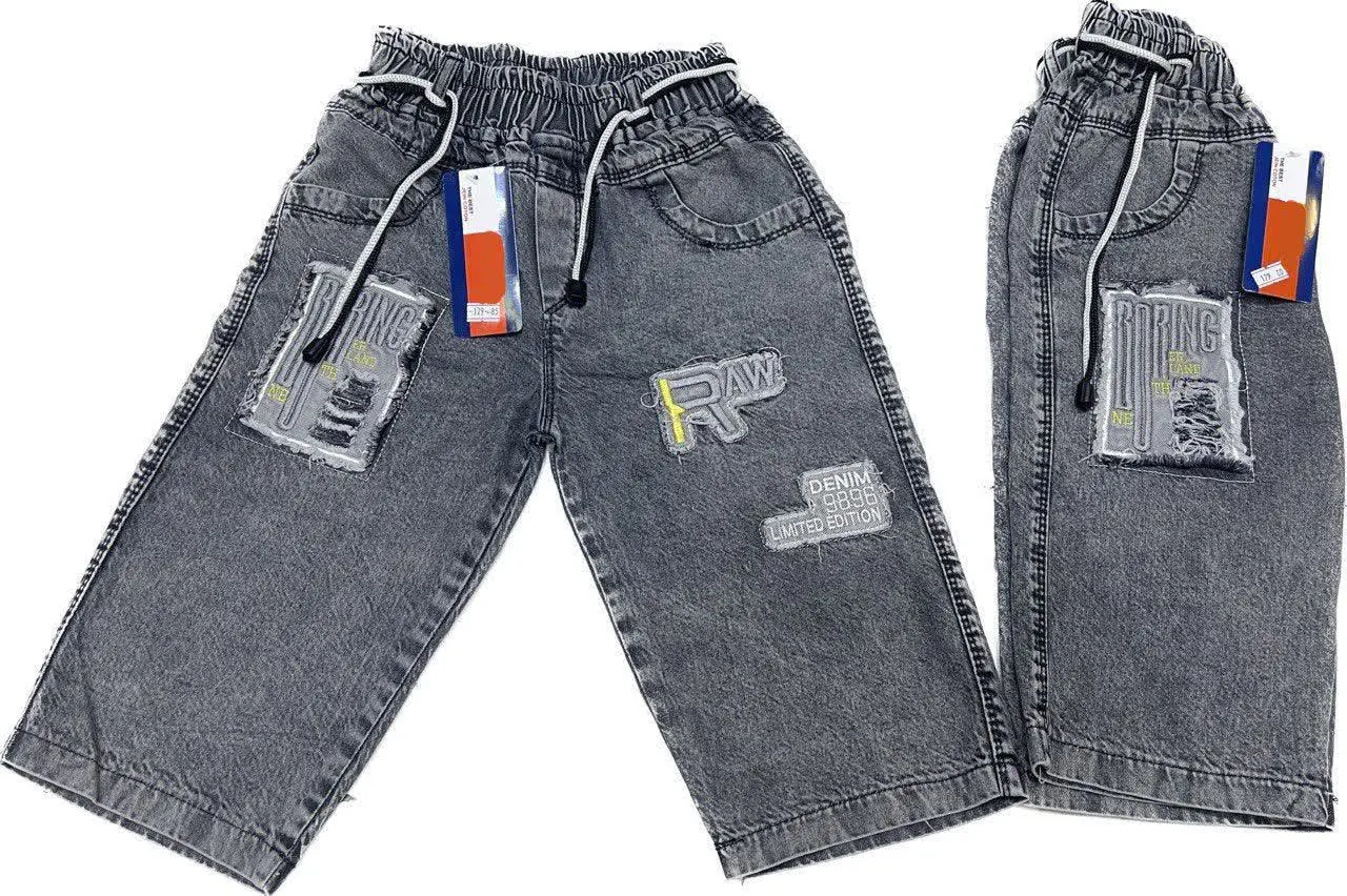 🔮شلوارک جین طرح RAW🔮
