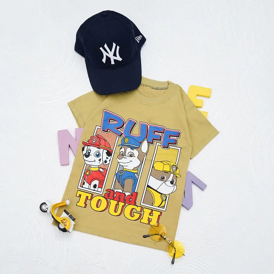 تیشرت نخ پنبه‌ای پسرانه کد ۶۰۱۵۶۴/۲
