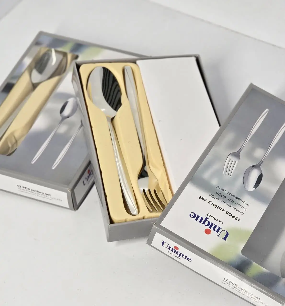 # قاشق چنگال استیل Unique🍓 
