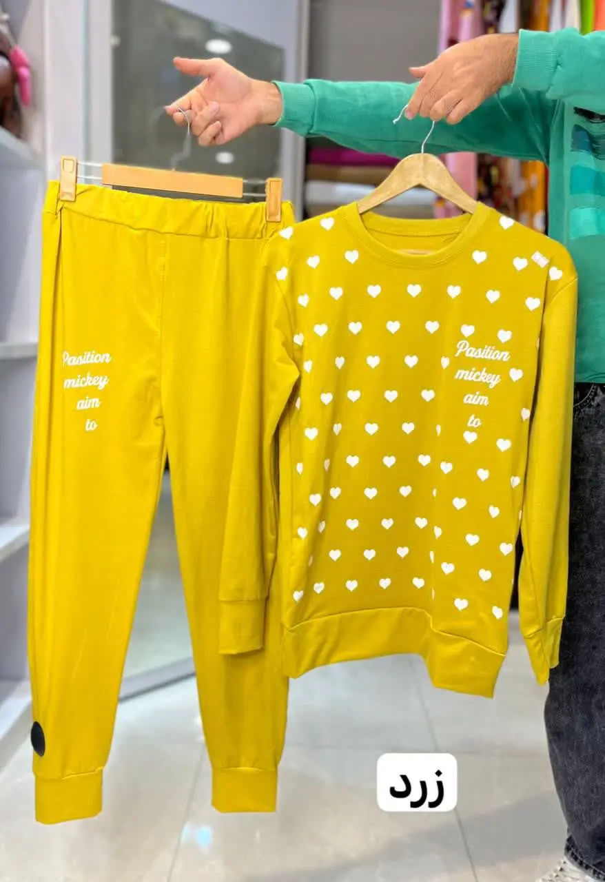 🖋نام: ست بلوز شلوار قلبی
