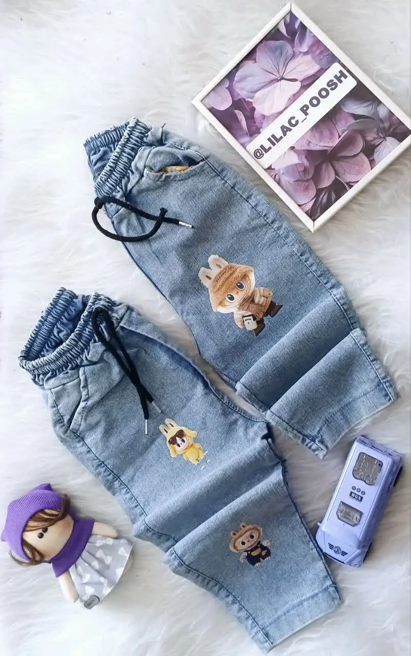 شلوار لی نیل بچگانه لبوبو ب...