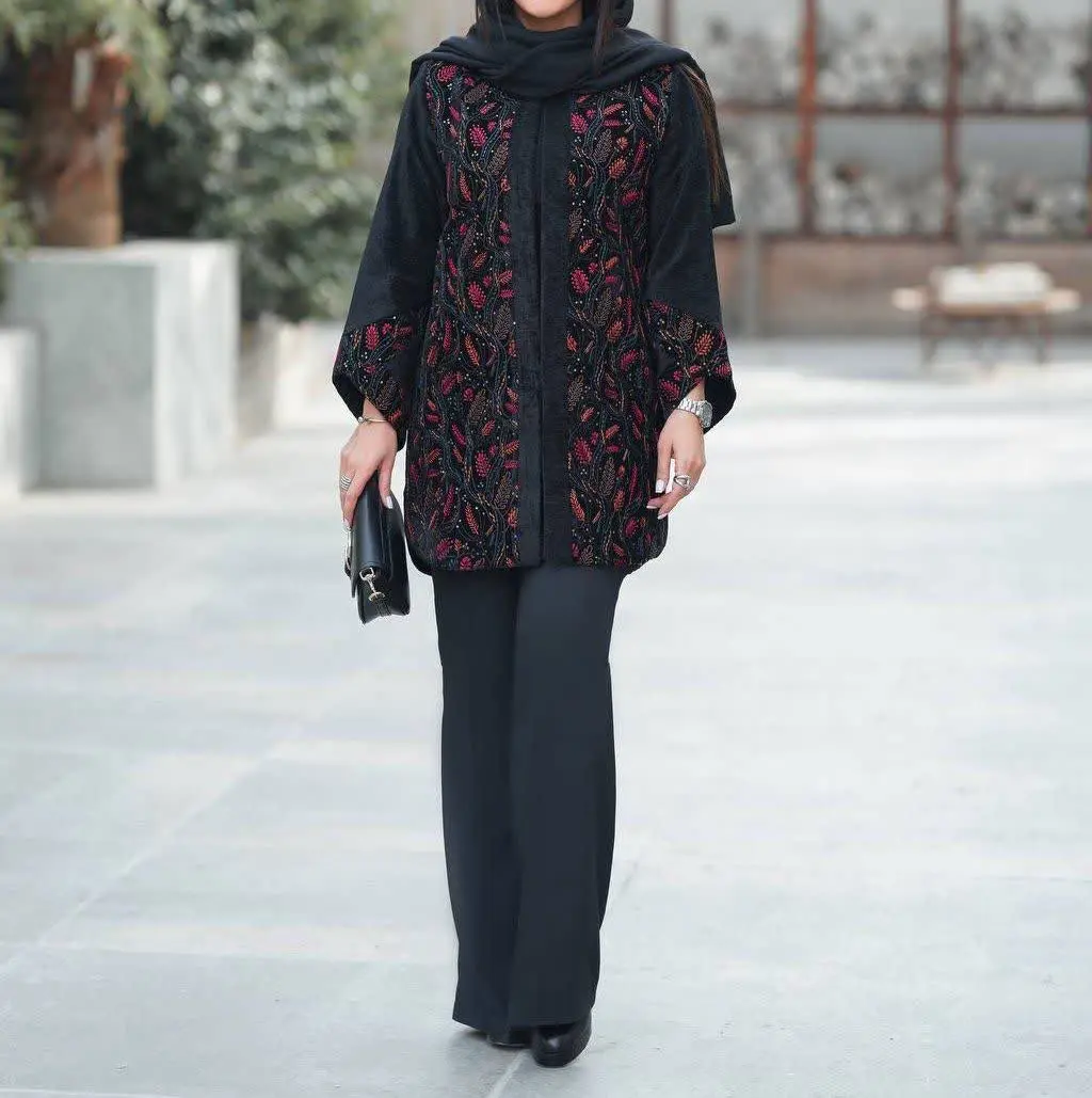 🧥مدل: کت آستین لاله 
