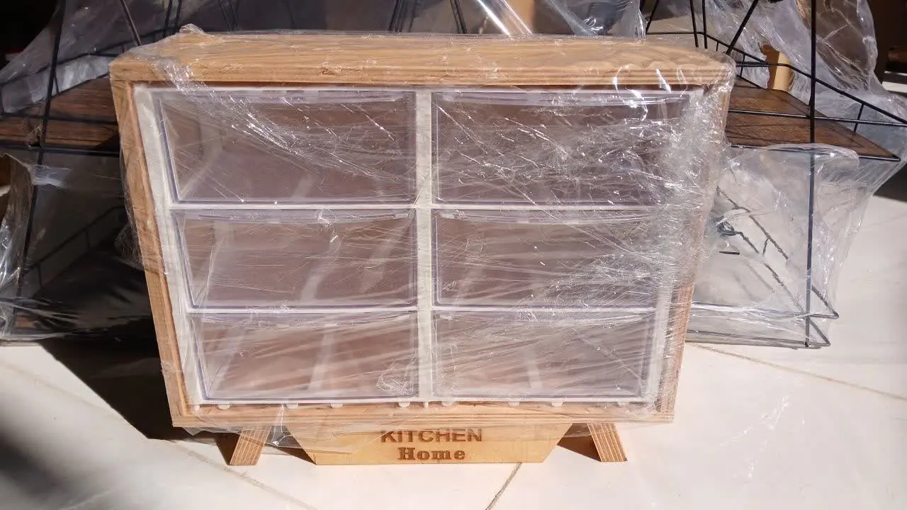 باکس شش کشو حبوبات
