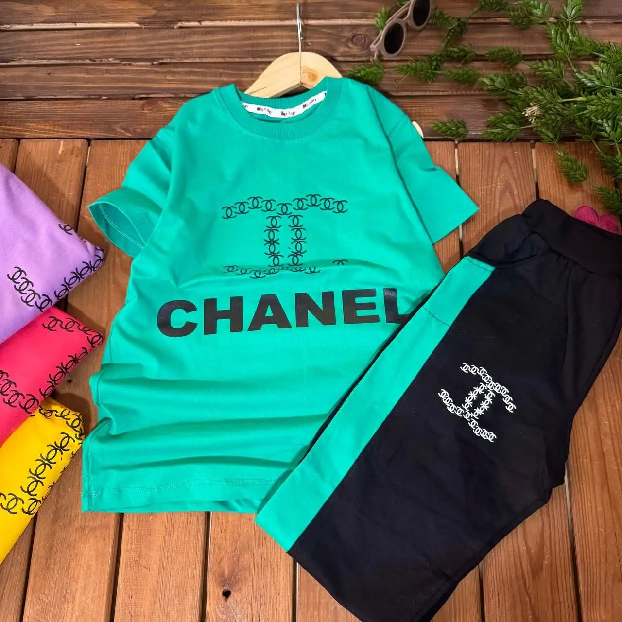 🪀نام محصول: تیشرت شلوار چنل
