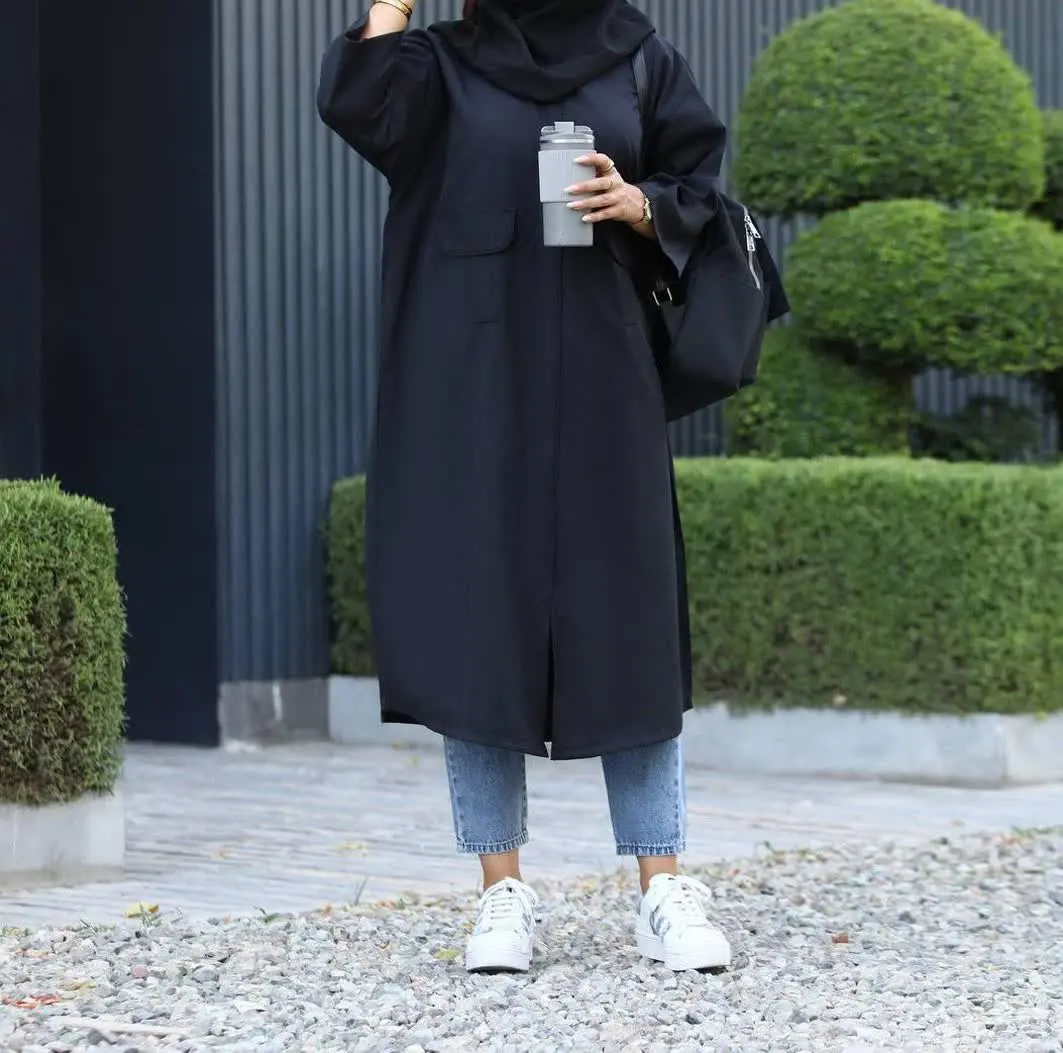 🪡 مدل: مانتو دانشجویی #پرنیان 
