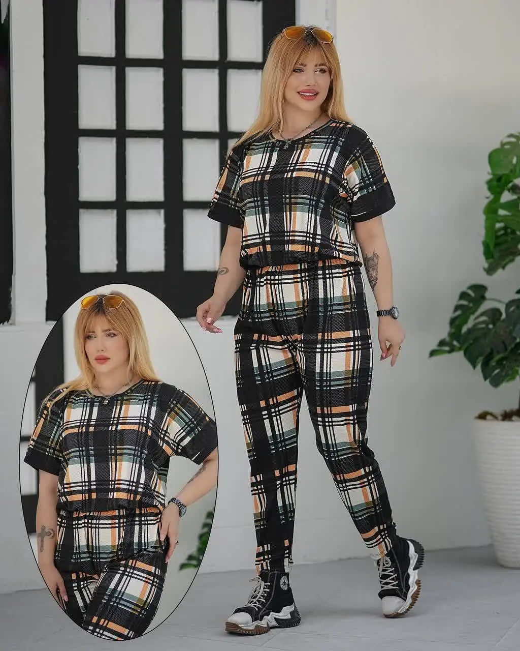 🍁 نام: ست چارخونه
