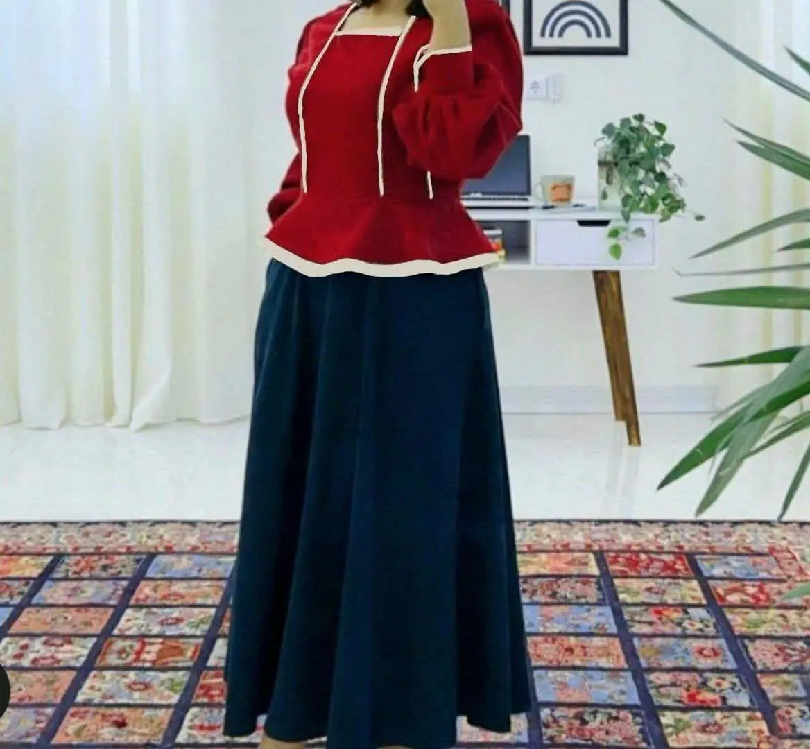 نام: ست شومیز دامن گلبهار یلدایی🍉🍉
