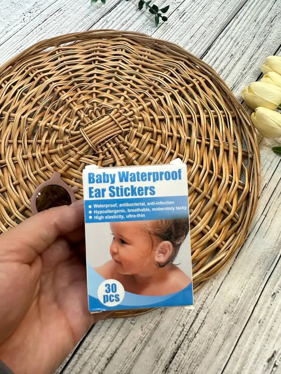 چسب محافظ گوش حمام ۳۰ عددی نوزادی و کودک کد ۳۱۷۰۱۷ 
