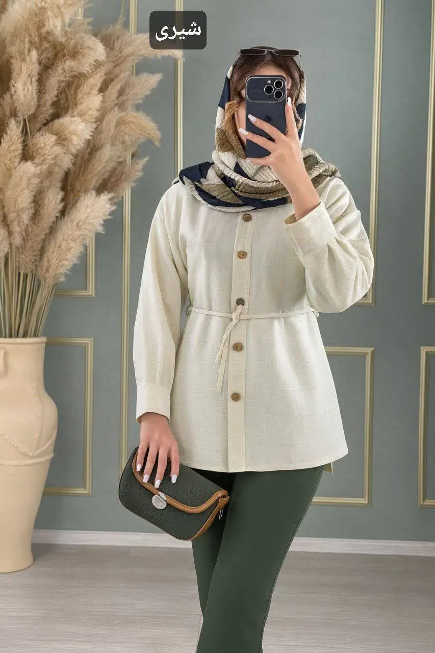 مانتو آستین بندی پاچیر