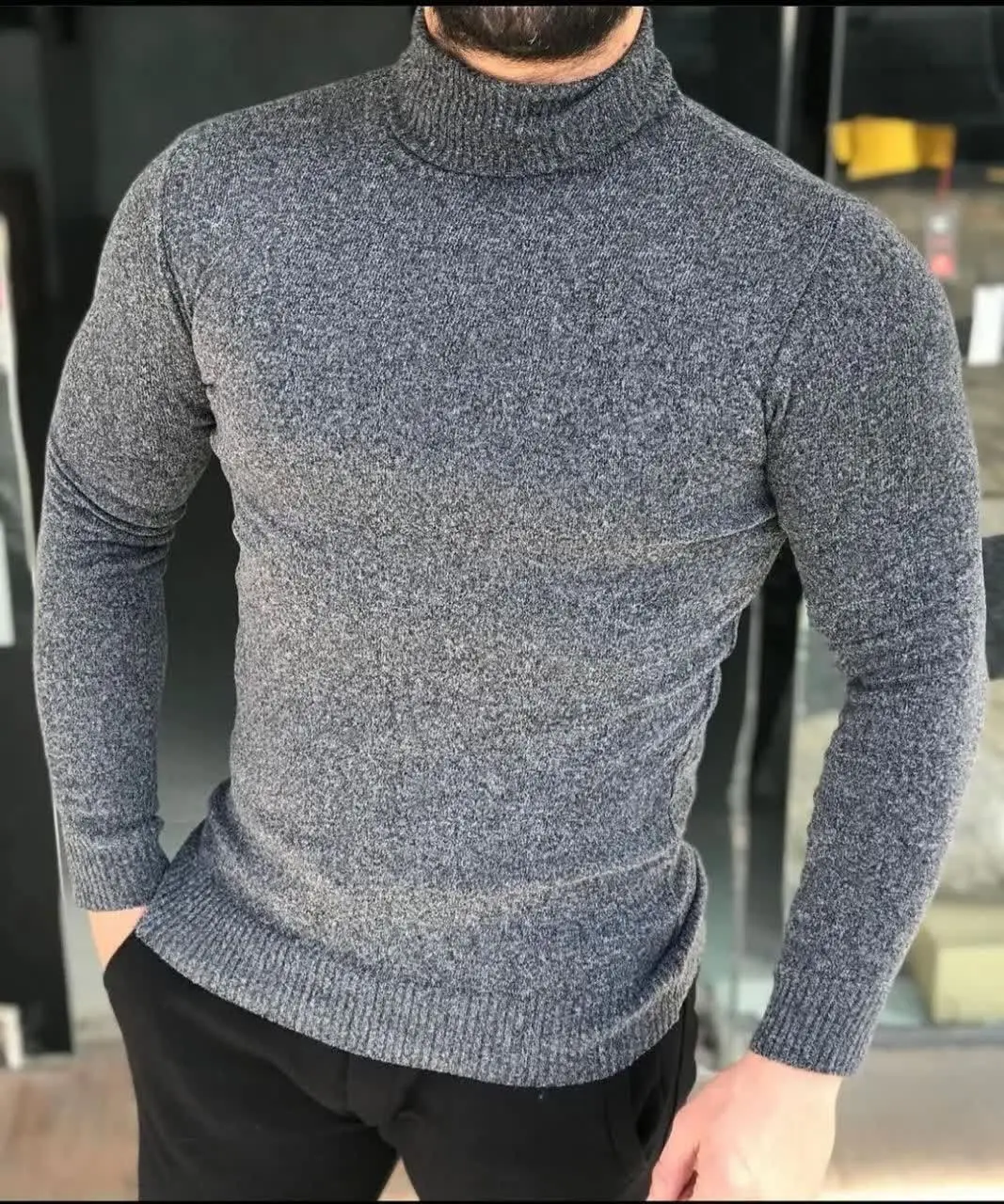 🍃 #بافت_یقه_اسکی جذاب🍃
