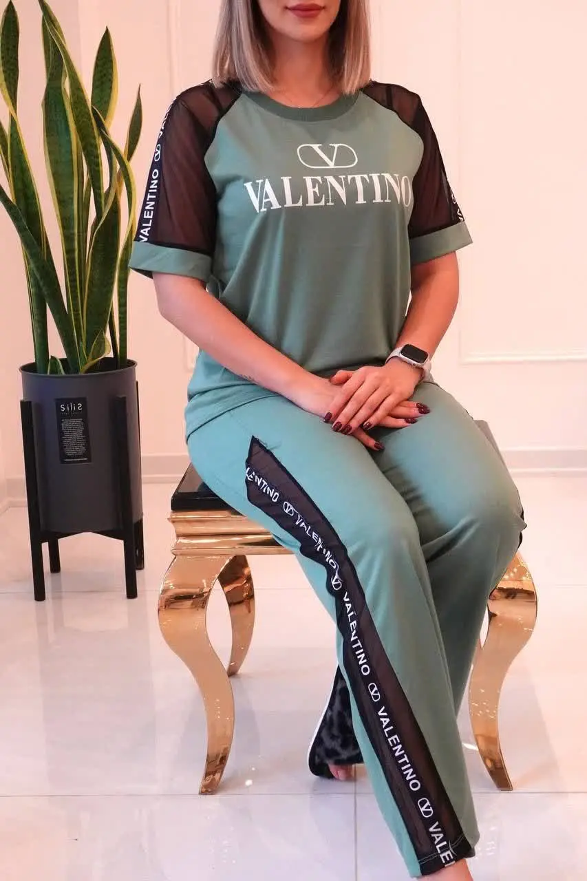 ❤️نام: تیشرت و شلوار VALENTINO ۱۶
