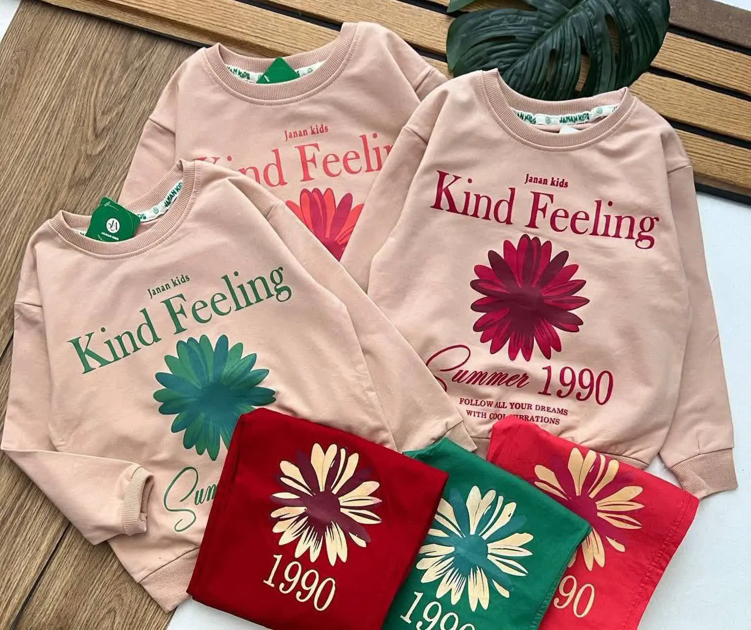 ست دخترانه گل