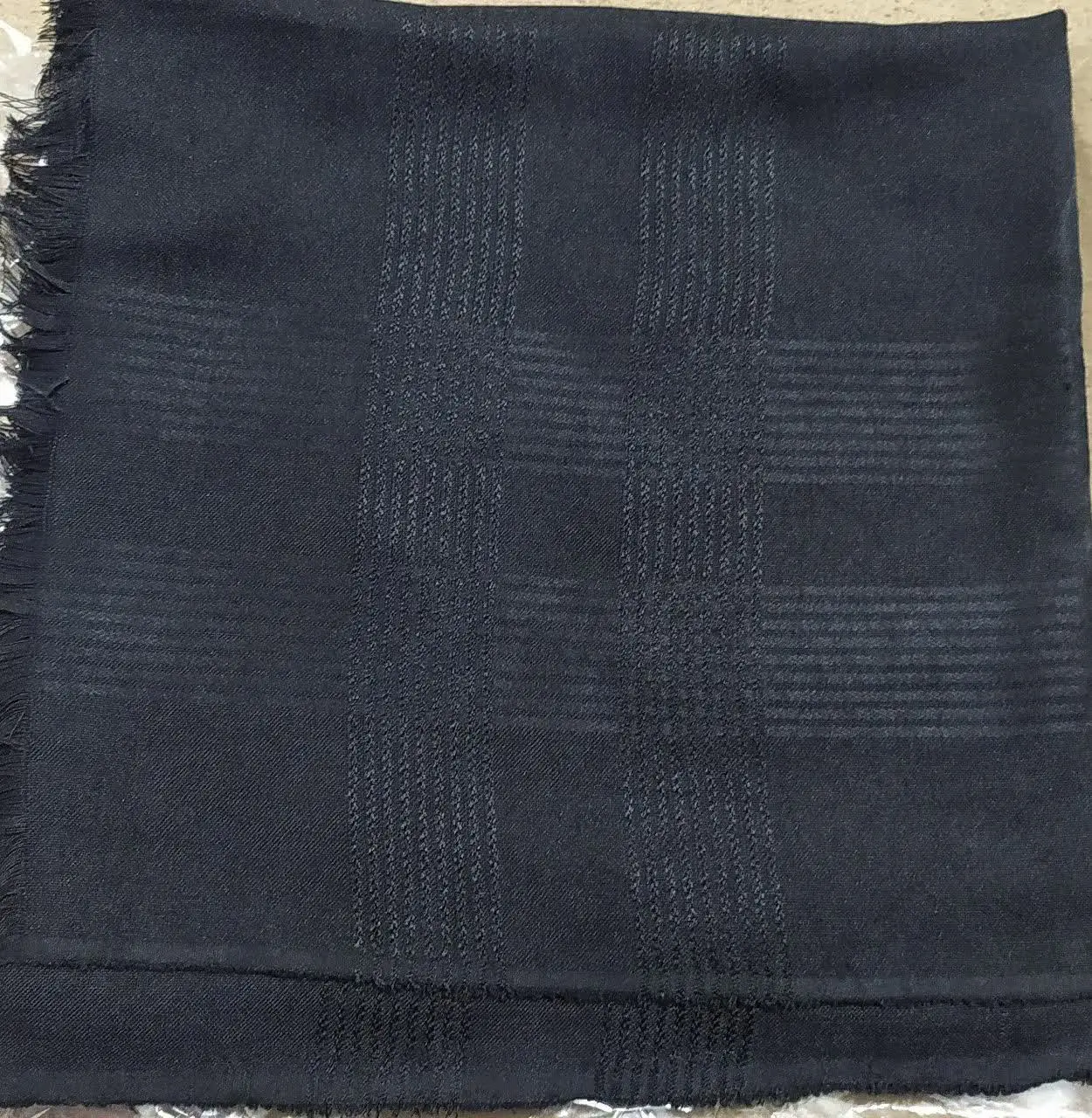 روسری نخی مشکی