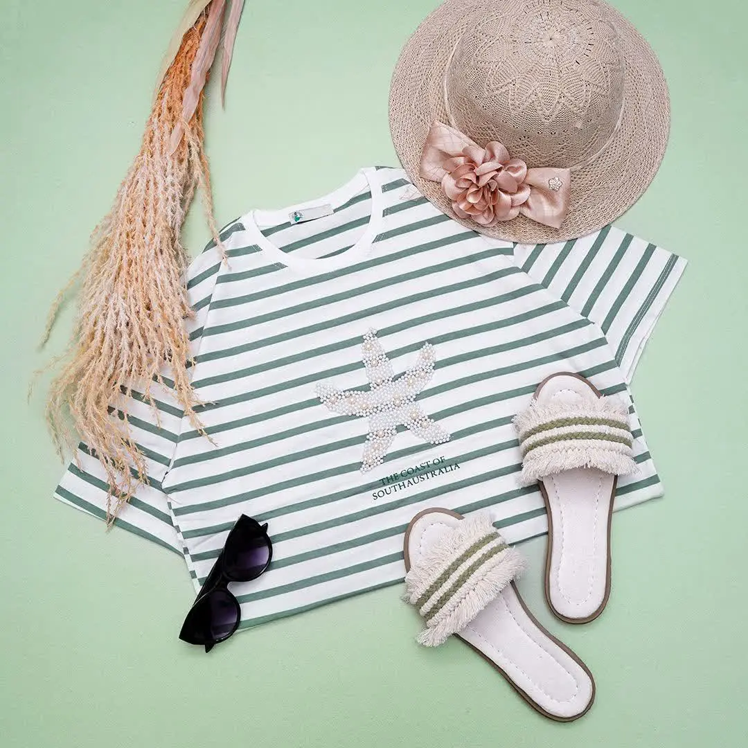 تیشرت پینترستی طرح ستاره در...