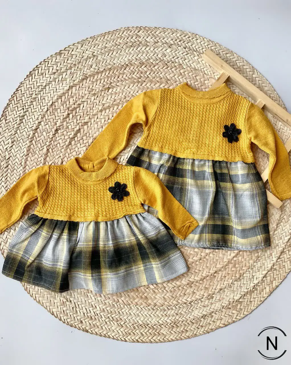 #بافت‌دخترانه دامن دار چهاررنگ
