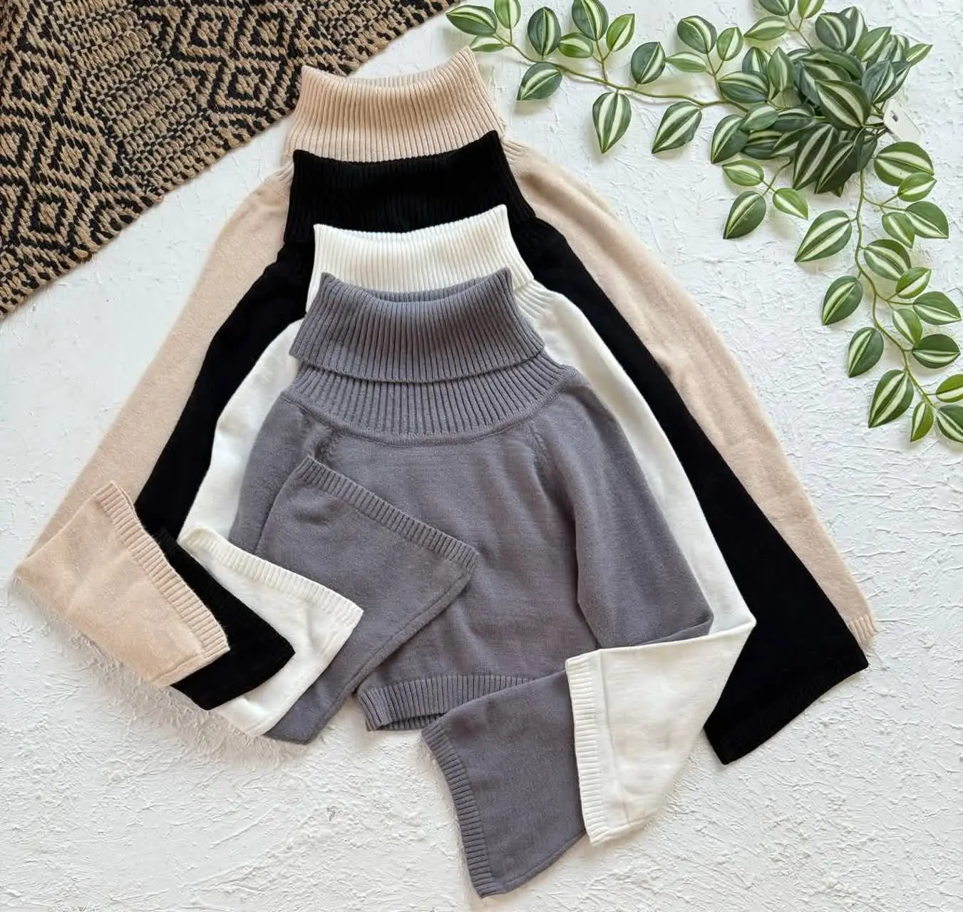 کراپ یقه اسکی