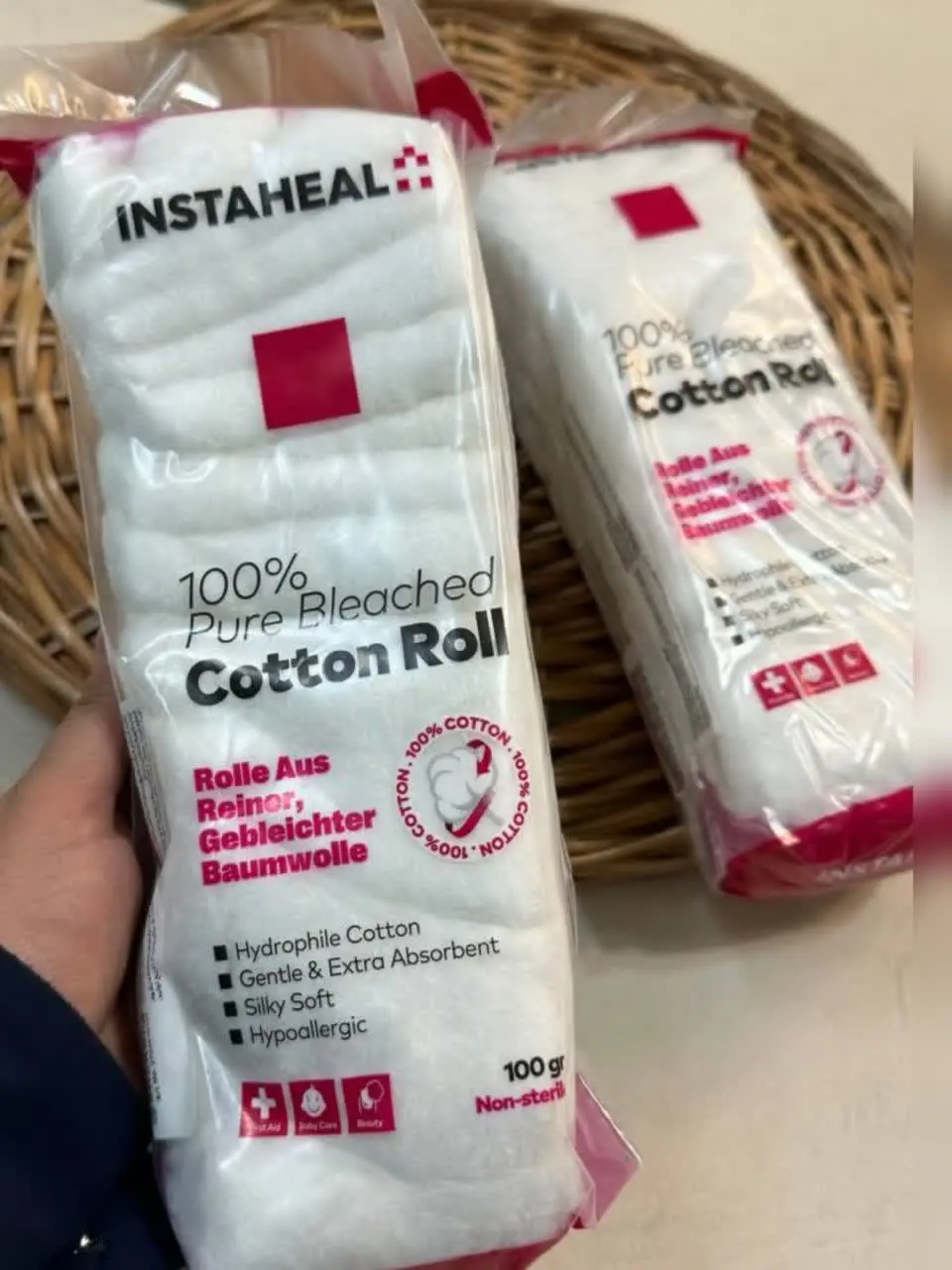 پنبه بهداشتی هیدروفیل صد گرمی نوزادی و کودک کد ۳۱۷۰۲۶ 
