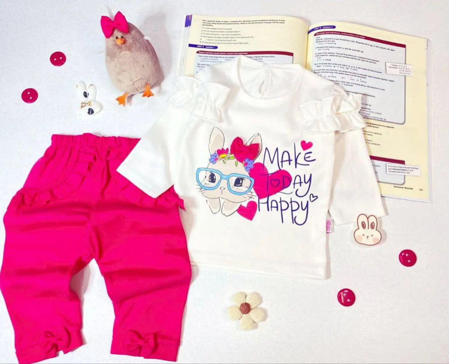 بلوز شلوار خرگوش عینکی