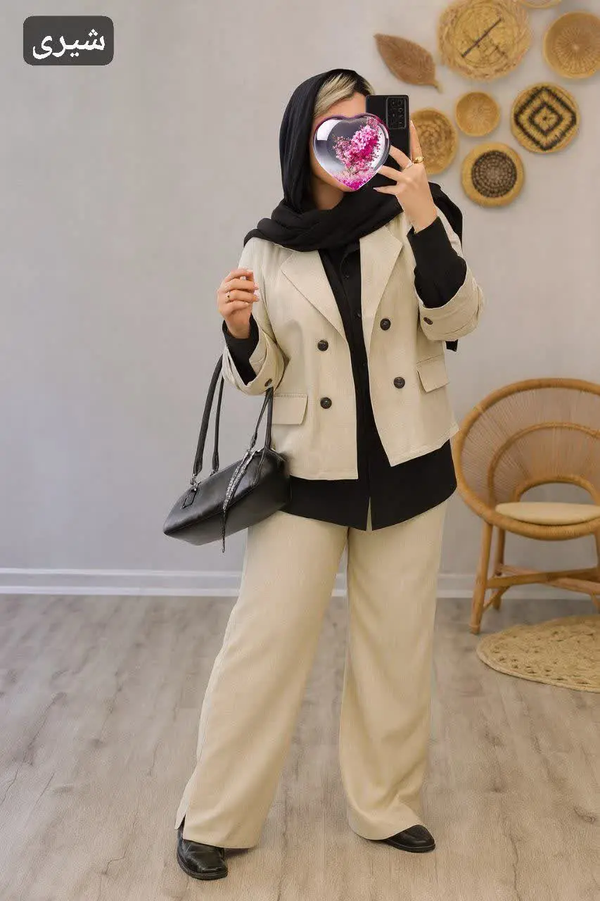 ست کت شلوار روژین