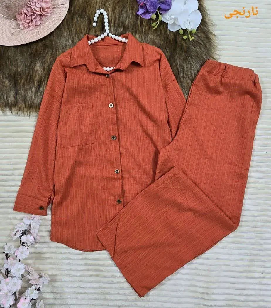 ست مانتو و شلوار سوگند