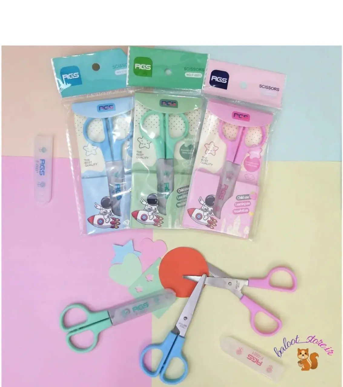 قیچی کاغذ کودک
