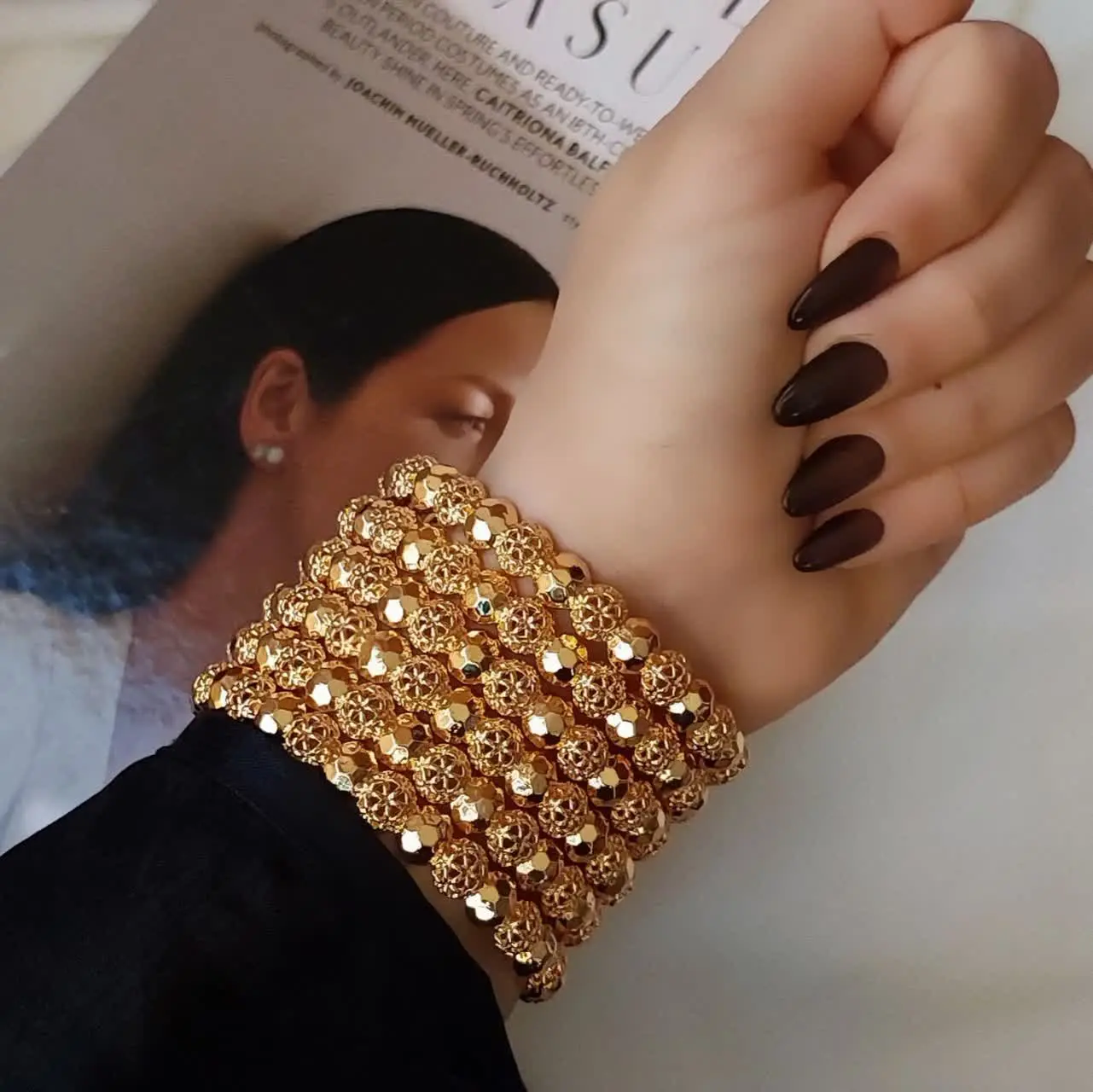 #النگو طرح طلای بحرینی جدید 😍
