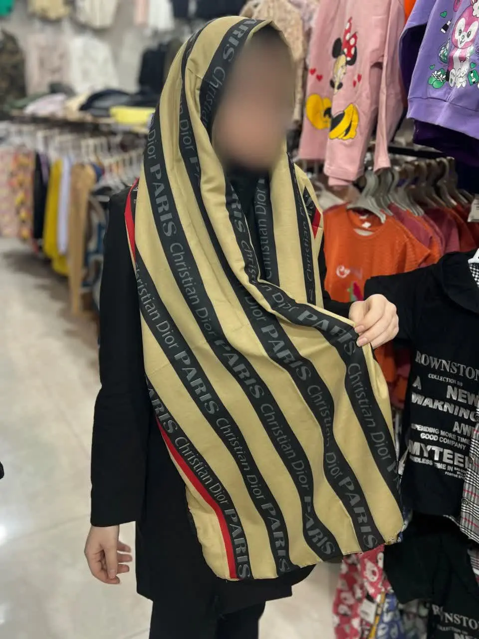 نوع محصول: شال منگوله دار😍 
