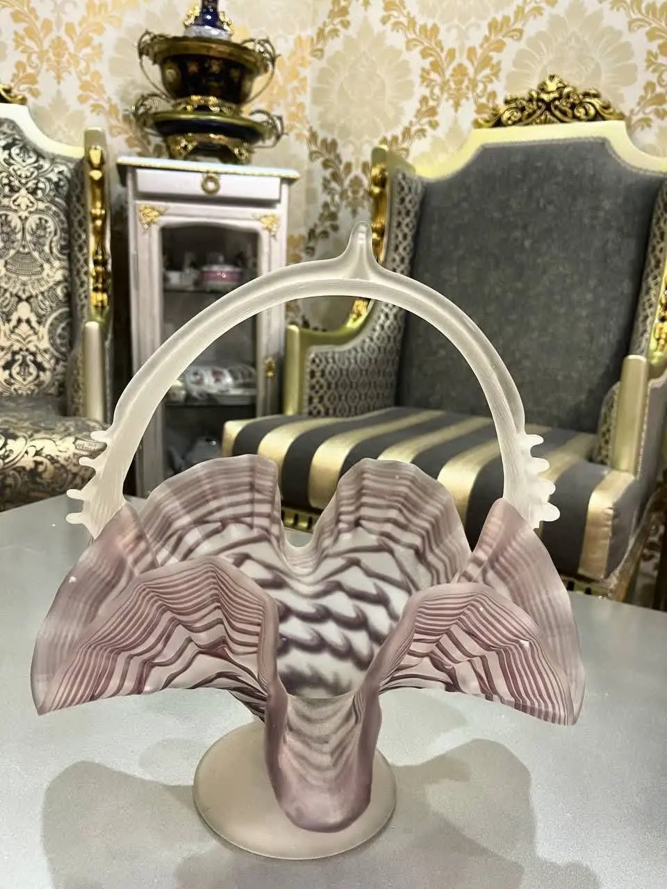 ظرف پذیرایی ۳۰سانت ارتفاع بادسته ۳۴سانت 
