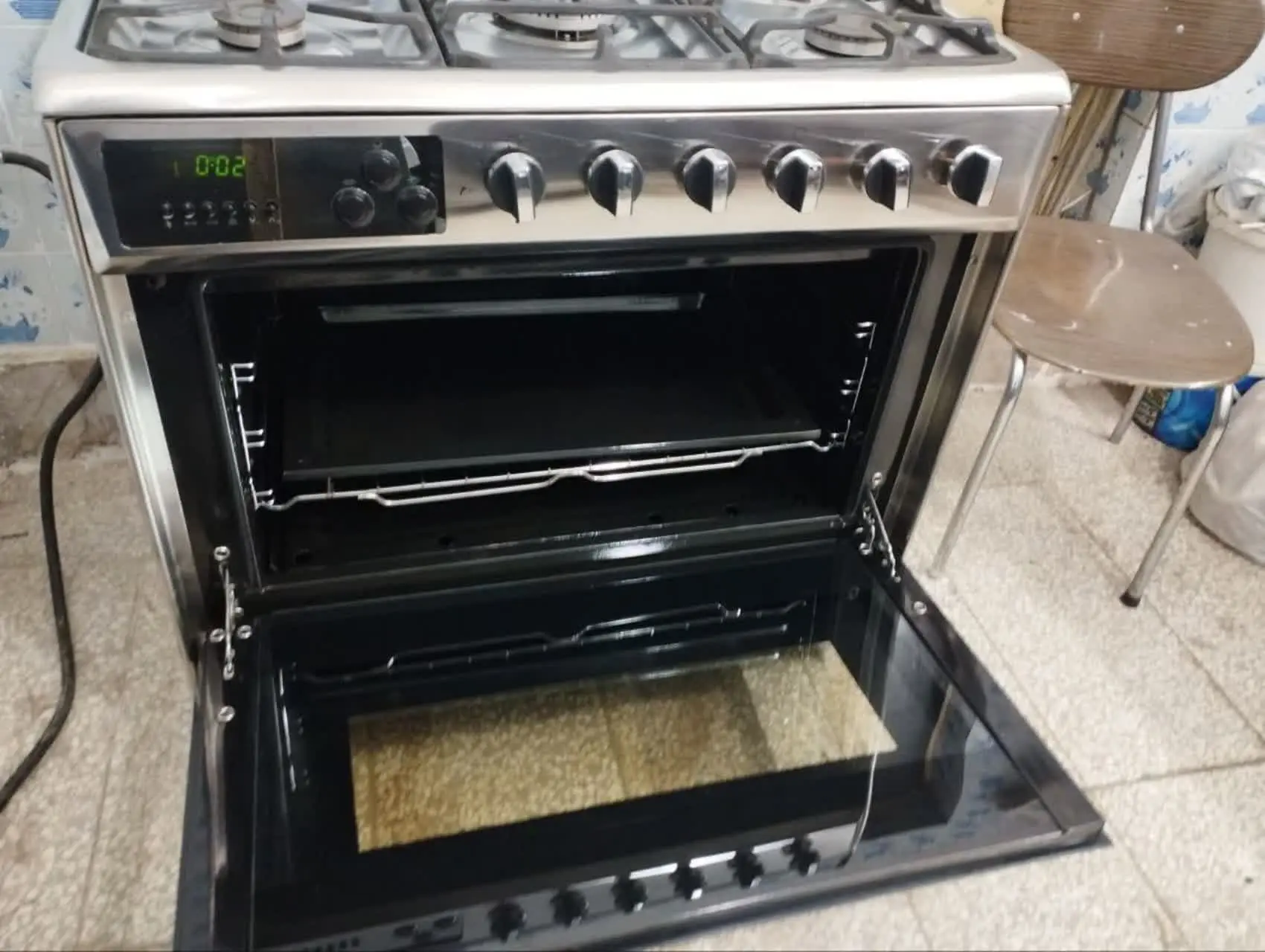 اجاق گاز تمام استیل