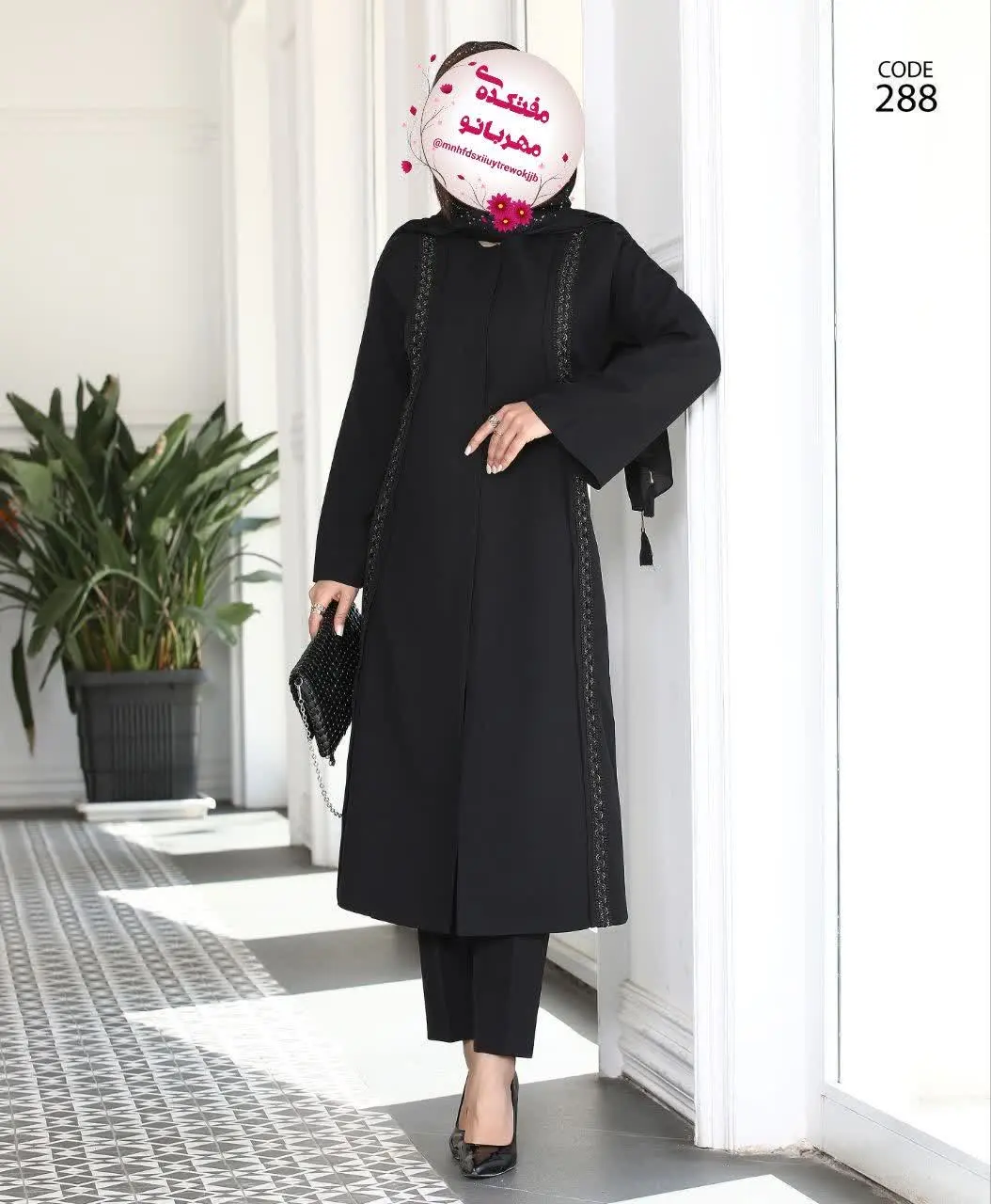 #مانتومجلسی #مانتوبلند #جلوبسته #دایموند #ترک_لند 
