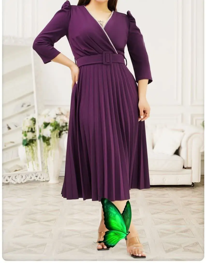 پیراهن مجلسی سایز بزرگ #۹۲۳۹
