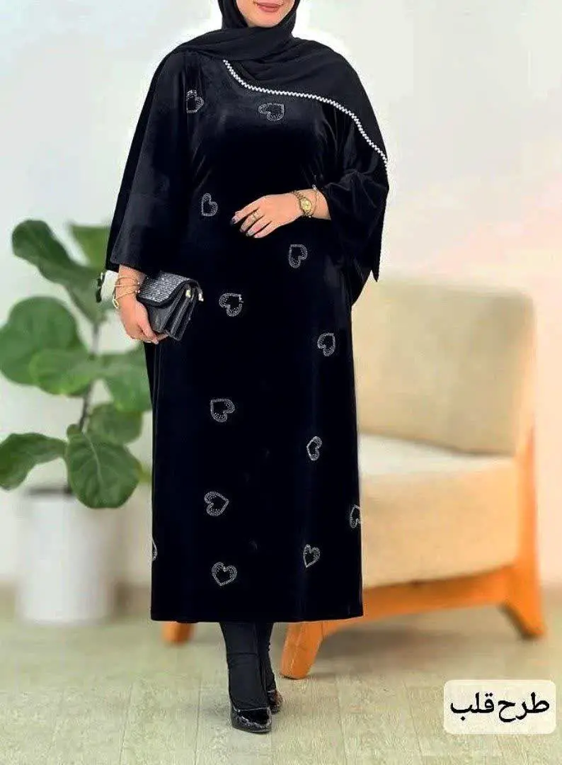 🛍نام: کفتان عبایی مخمل🍂