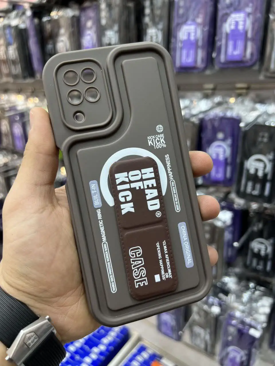 📱مدل قاب: قاب سولید استندشو مخصوص انواع #سامسونگ #شیائومی 
