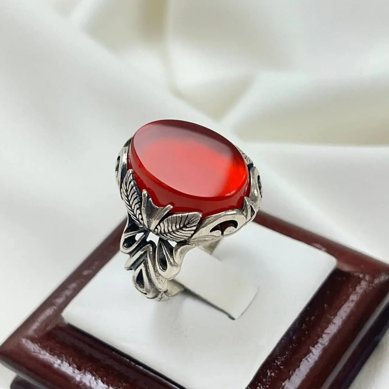 #انگشتر #نقره مردانه رکاب معروف و پر طرفدار شاپرک 
