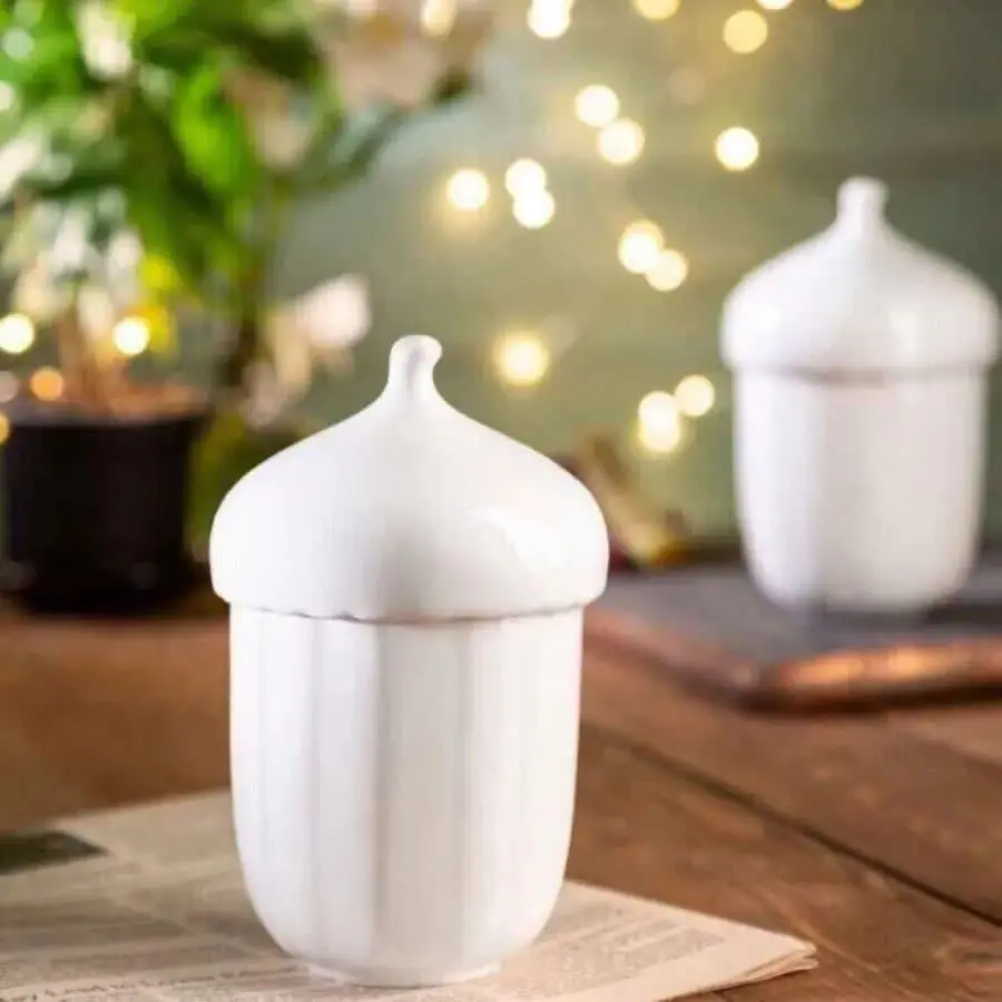 قندان و شکلات خوری طرح بلوط
