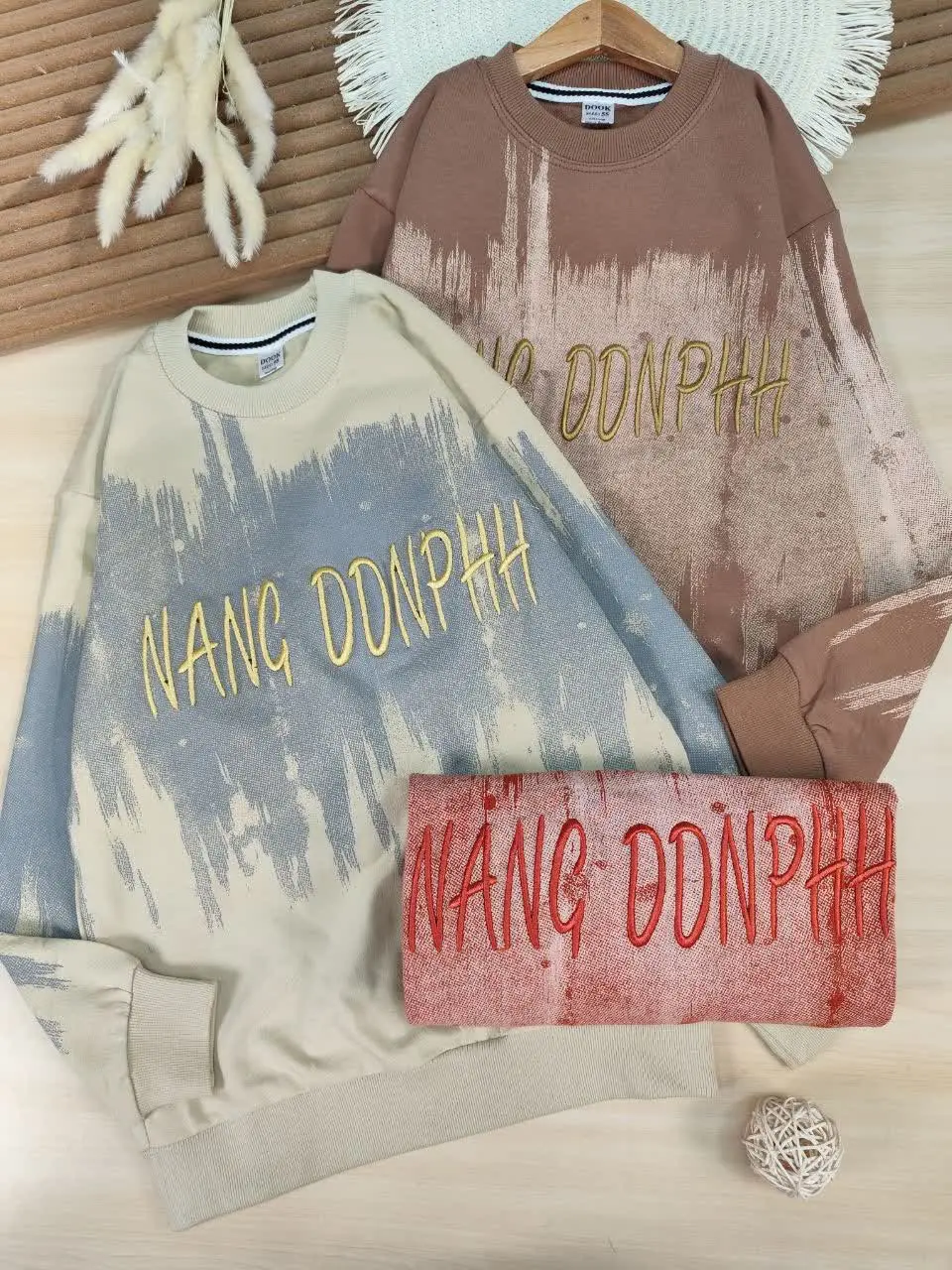 سایز ۵۵: قد ۵۲ پهنا ۴۱ آستی...