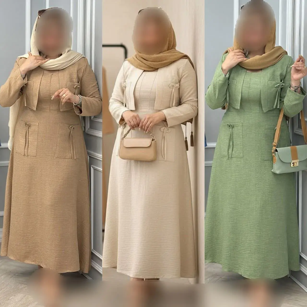 ⭐️رنگ بندی: سبز روشن, سورمه...