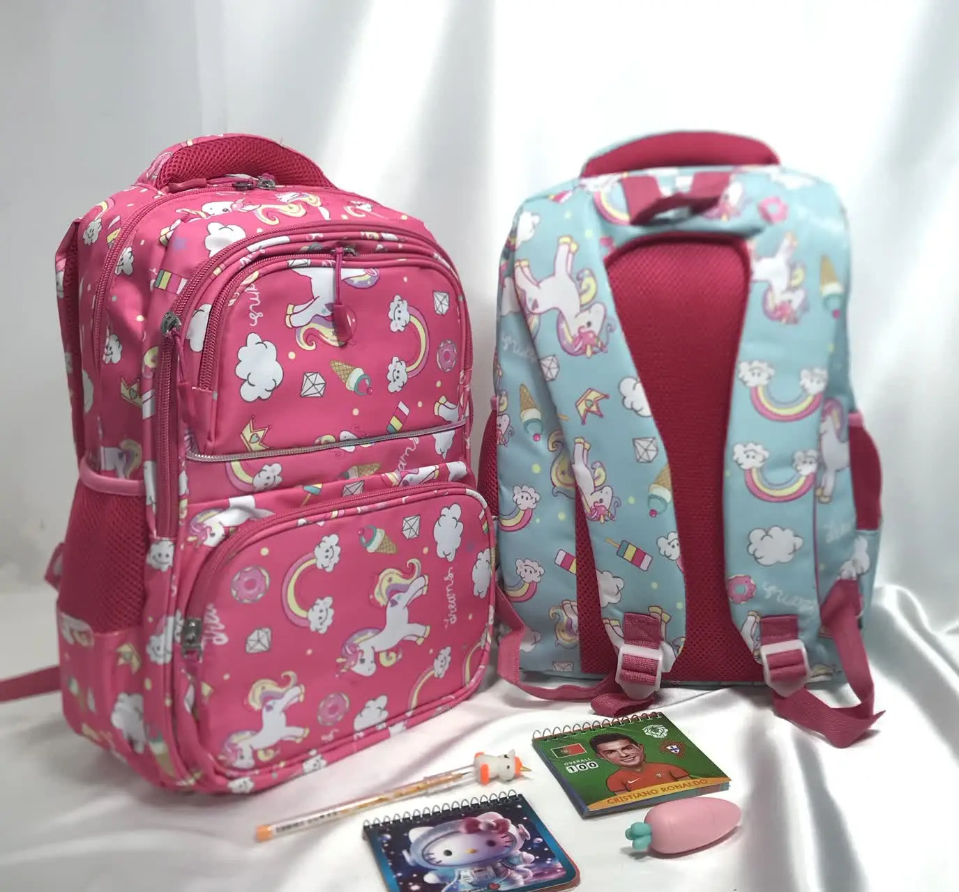 🎒 کوله مدرسه‌ای طرح دار
