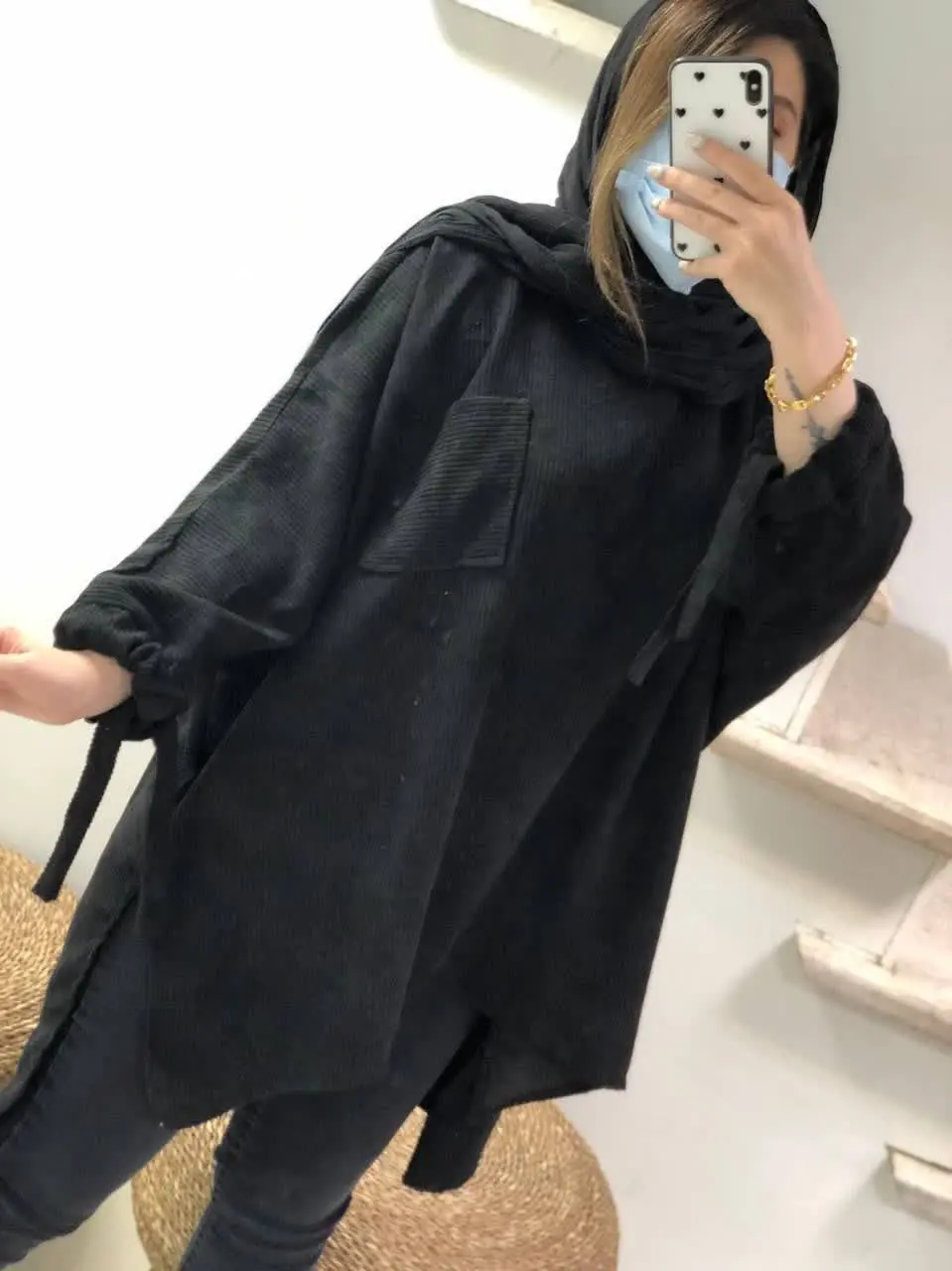 🌻نام: پانچ مخمل کبریتی مدل پالیز
