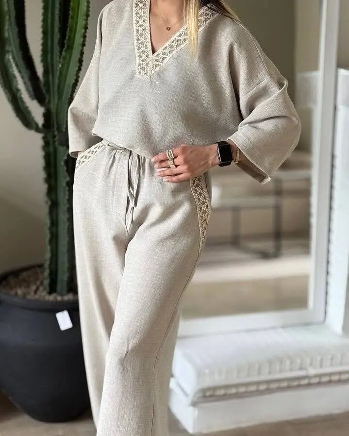 تکرار شومیز و شلوار پرطرفدار مزون دوز 
