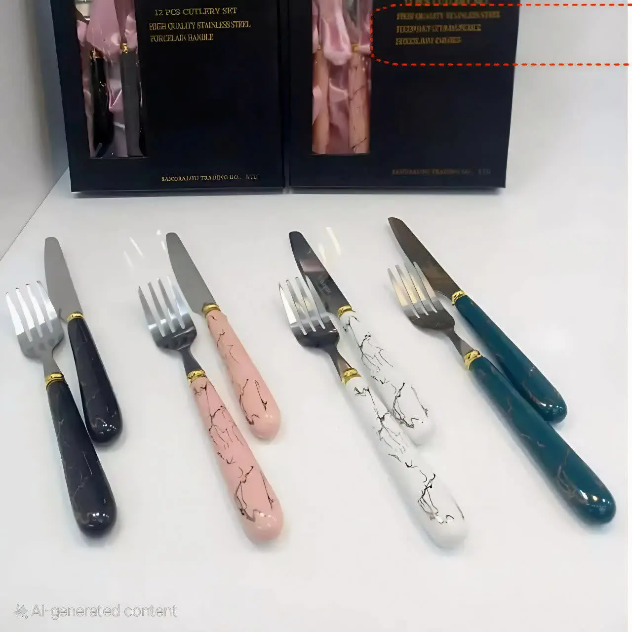 شش عدد چنگال