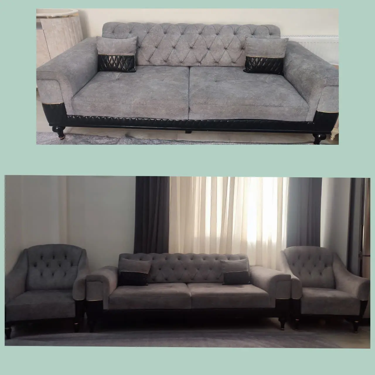 مبل ۸نفره تخت خواب شو
